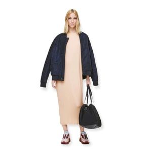 NWOT LULULEMON  Nan Naked Pink Dusty Rose Maxi Harem Tank Dress Size 0